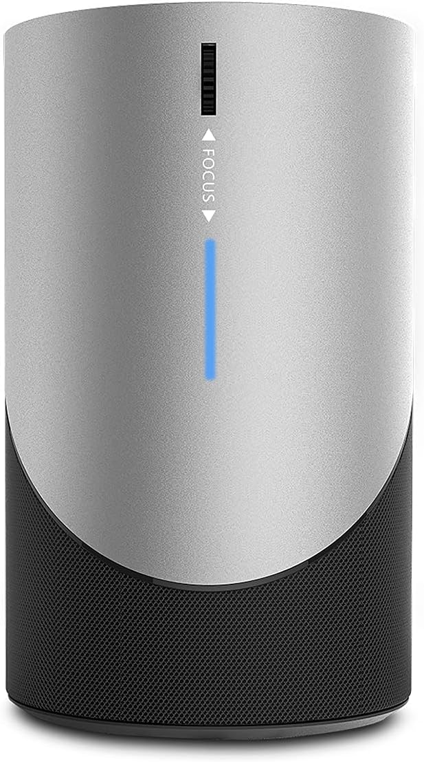 WALNUTT DLP WiFi Mini Projector,Wireless Screen Mirroring and Miracast,1080P Supported,Compatible with Smartphones/PS4/TV Box/Laptops/Sound Bar/TV Stick