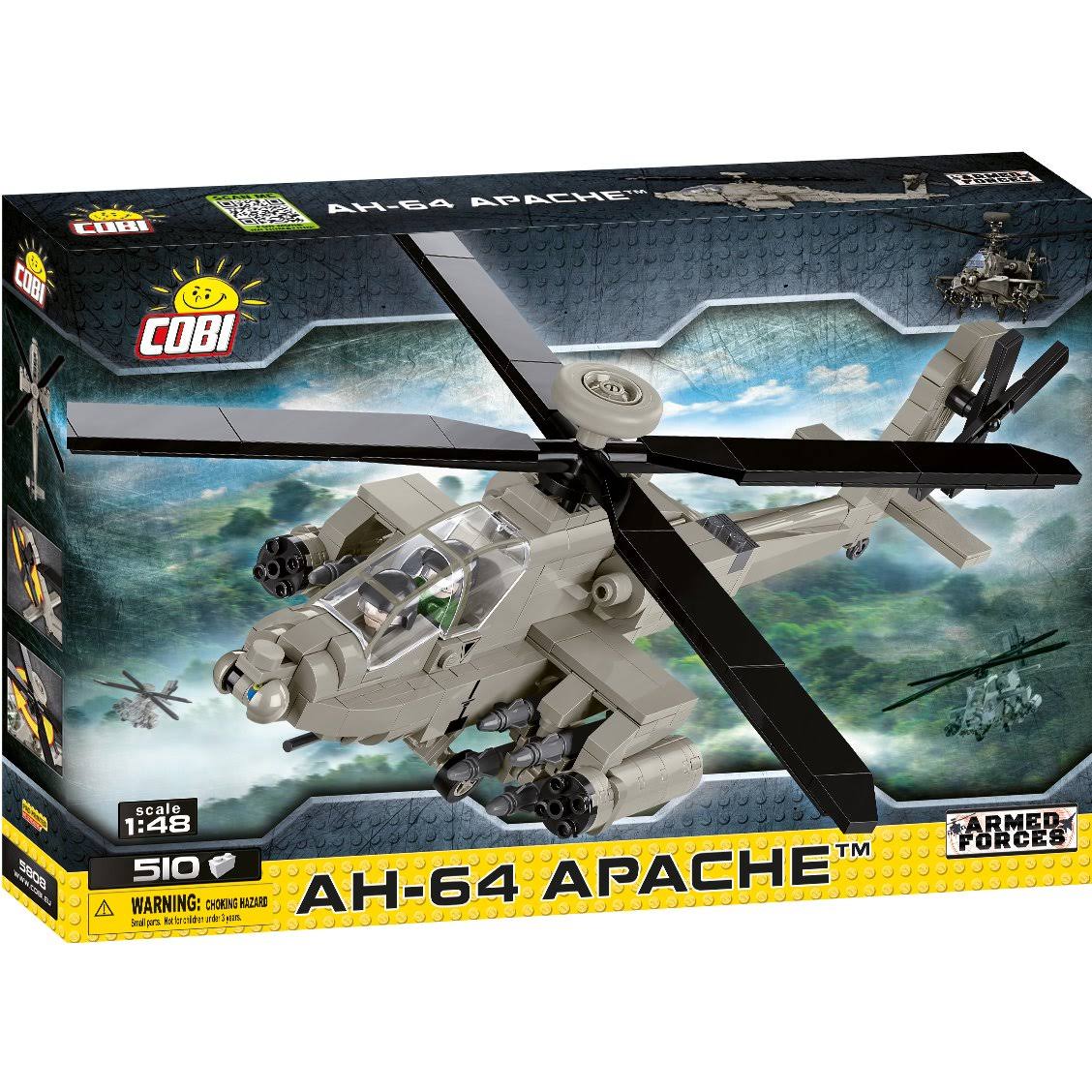 Cobi Armed Forces AH-64 Apache Helicopter, Military
