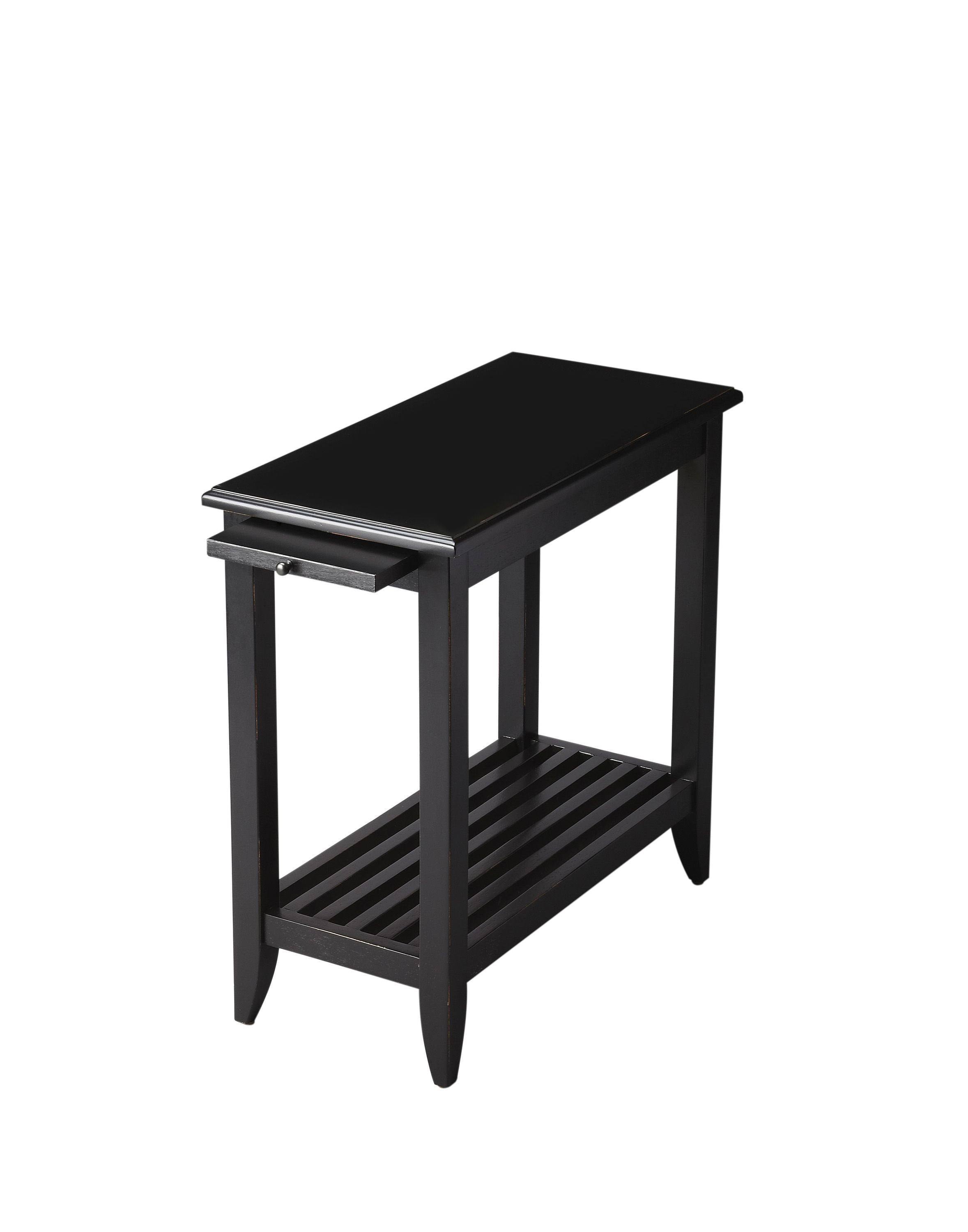 Butler Irvine Black Licorice Chairside Table