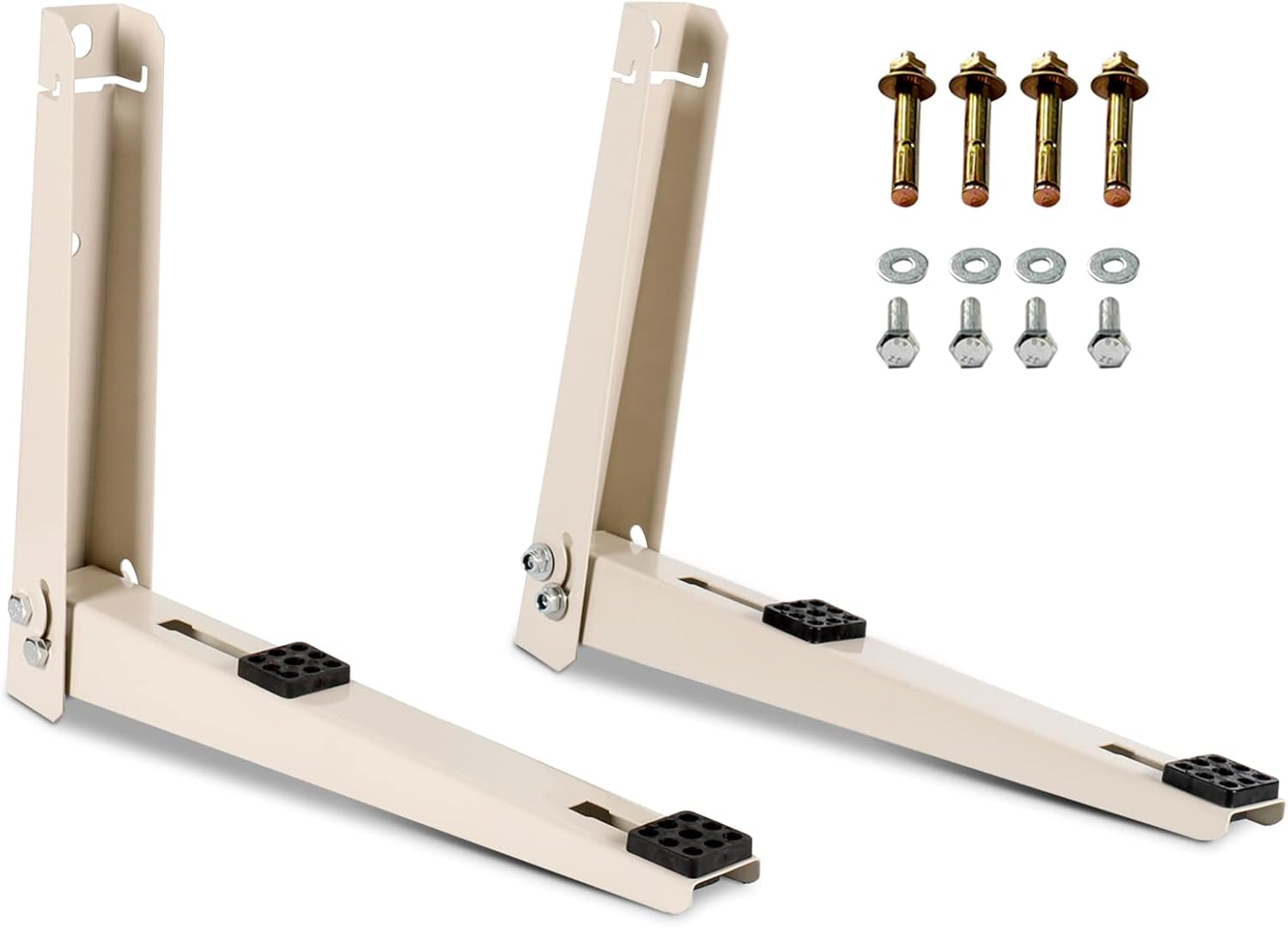 LILIJIA Mini Split Wall Mounting Bracket for 9000-18000 BTU Ductless AC/Heating System, Heavy Duty Condenser Mounting Brackets