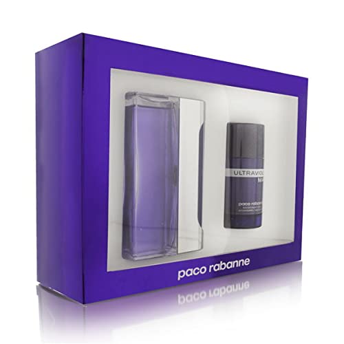 Paco Rabanne Ultraviolet Man 2 Piece Gift Set Pack of 2