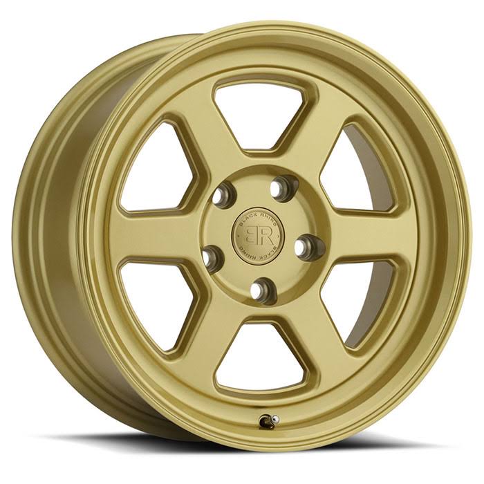 Black Rhino Rumble 16x7 5x100 15mm Gloss Gold