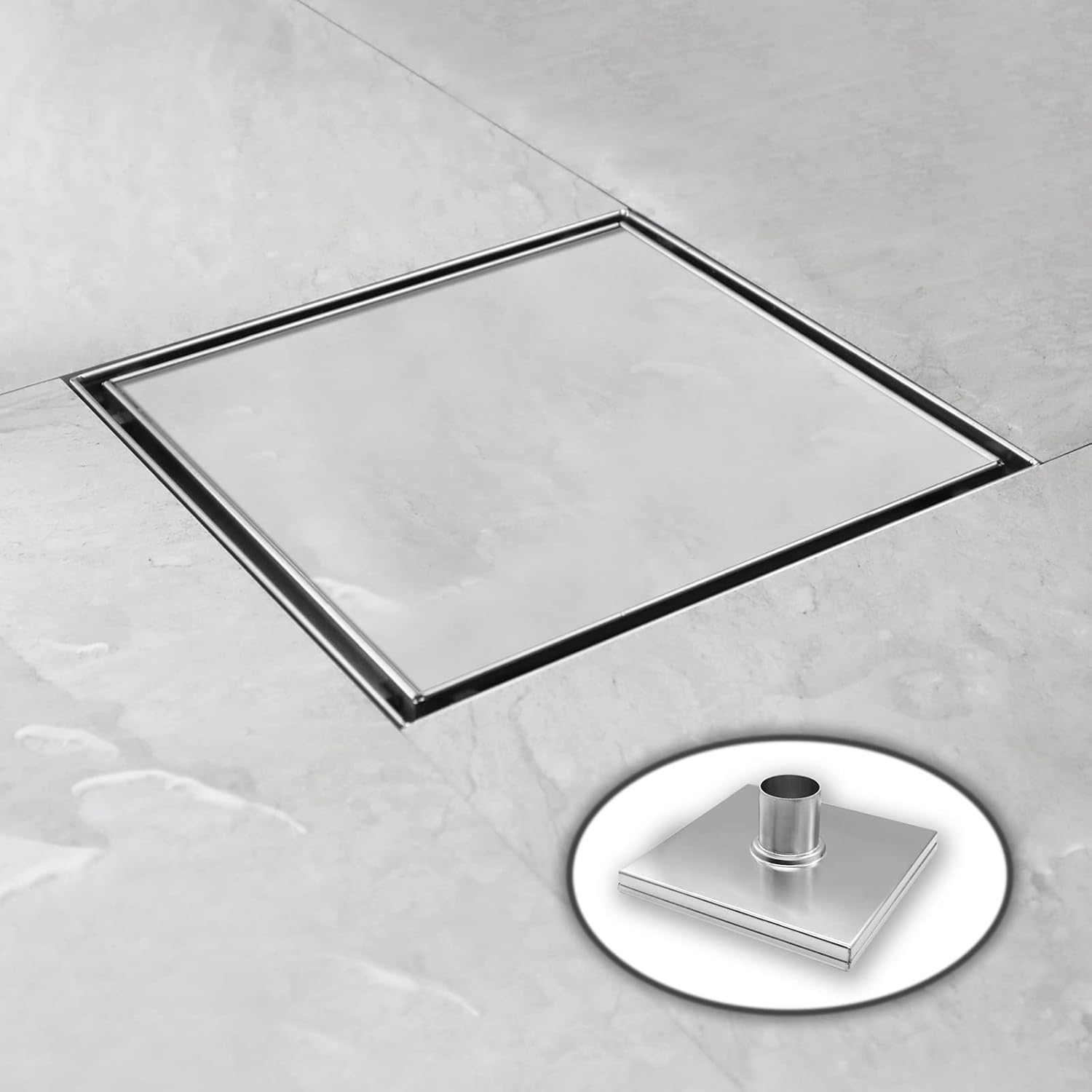 Bernkot Square Shower Drain 8