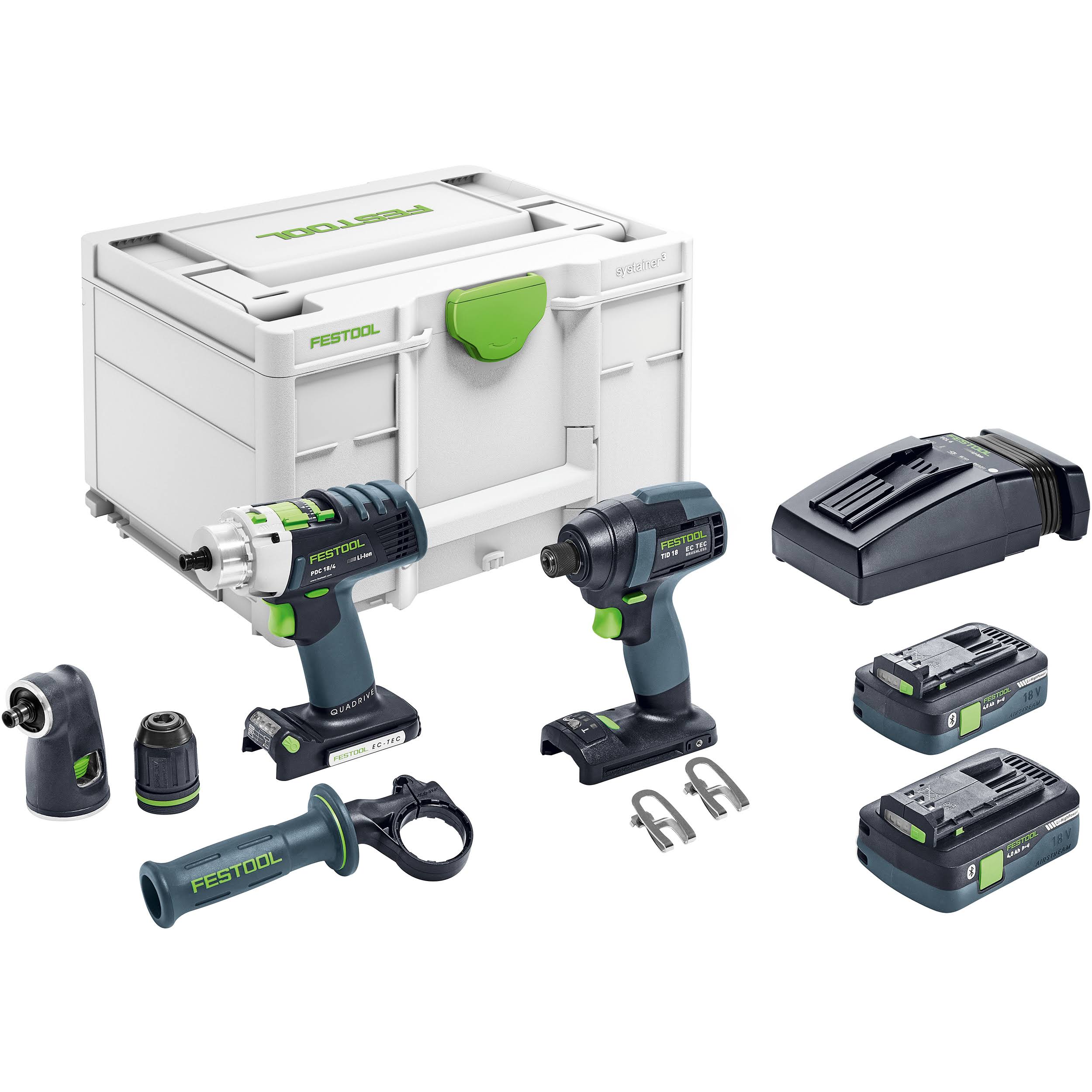 Festool 576490 Tid 18 Impact Driver + PDC 18 Set