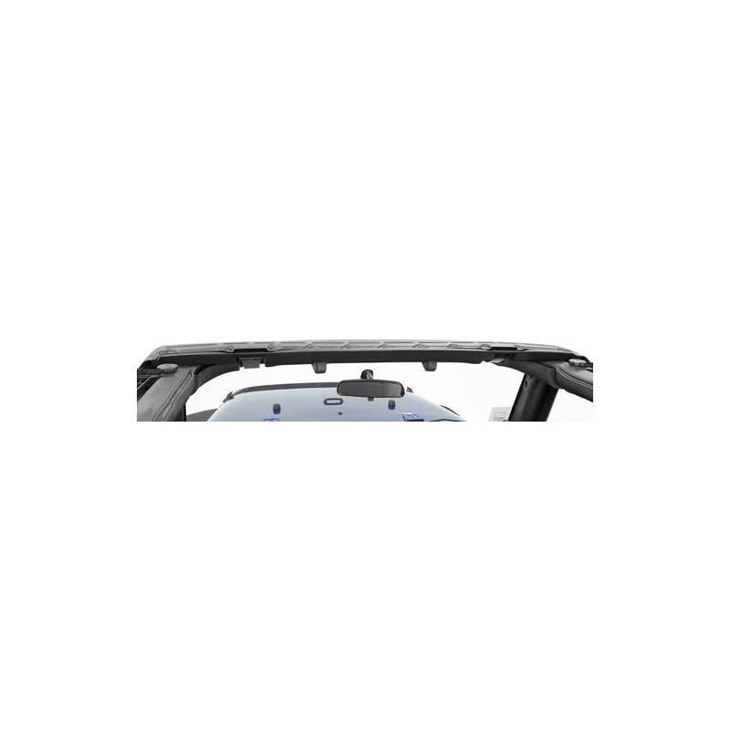 Bestop 55013-01 Windshield Header in Black