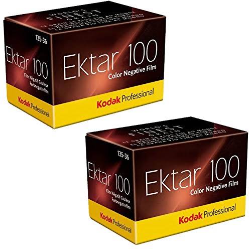 Kodak Ektar 100 Professional ISO 35mm 36 Exposures Color Negative Film 2-Pack