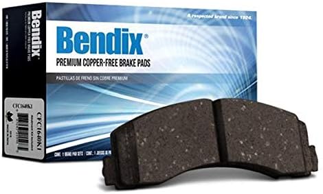Bendix Premium Copper Free CFC1904A BENDIX Premium Copper-Free Brake Pads Brake Pad, 1 Pack