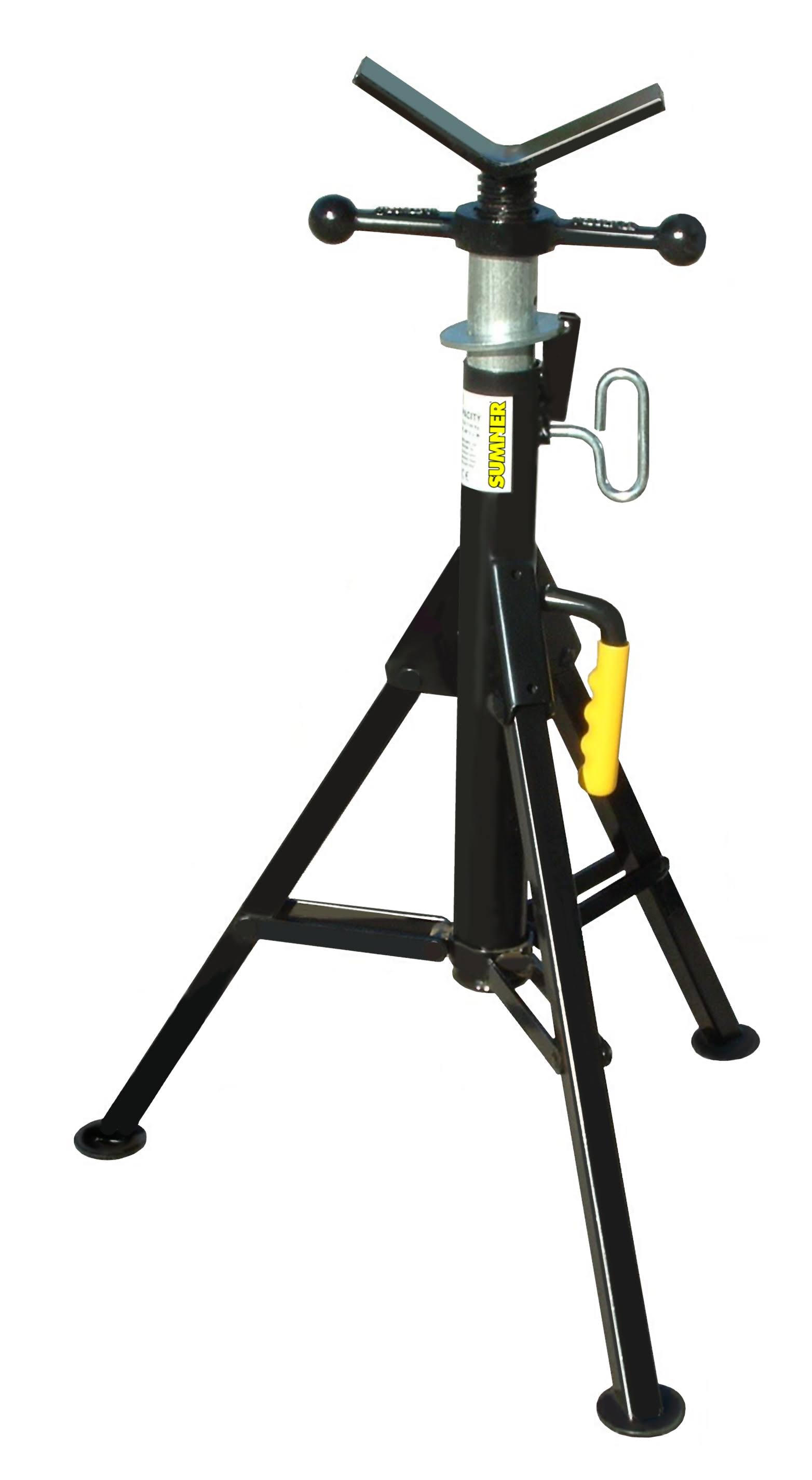 Sumner 781300 Hi Fold-A-Jack Stand with Vee Head