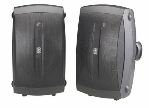 Yamaha CORPORATION of America NSAW350B Pair 2 Way 40 Watts RMS Speakers Black