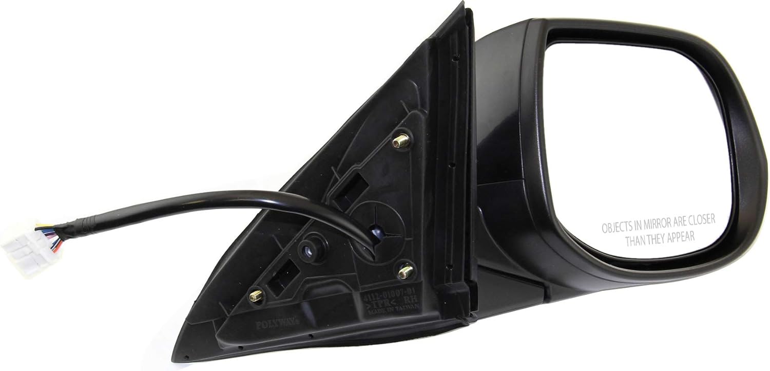 Garage-Pro Mirror Compatible For 2009-2014 Acura TSX Right Passenger Heated Power Glass In-housing Signal Light With Memory Paintable