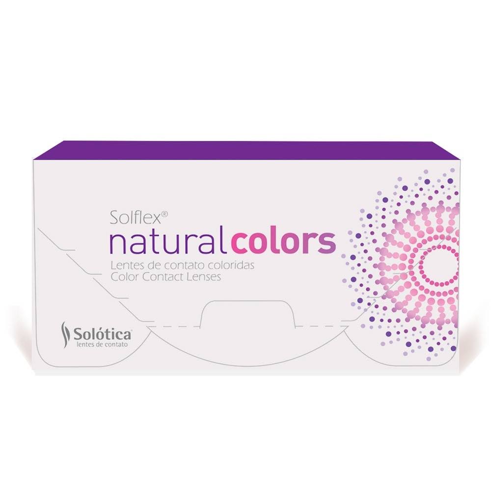 Colored Contact Lenses Solotica Solflex Natural Colors Honey (Mel)