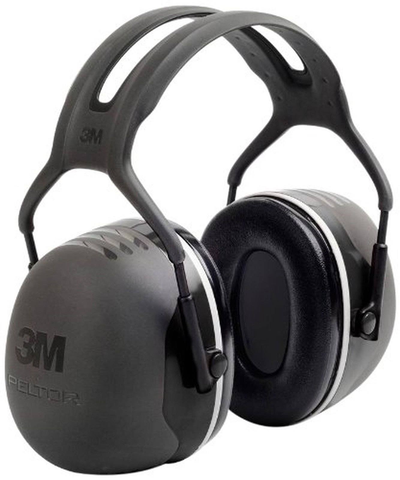 3M, X5A, Peltor Earmuffs, Over-the-Head, Black