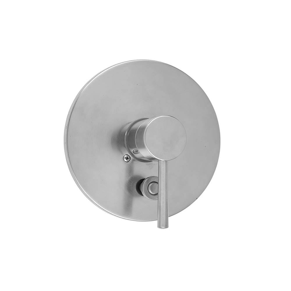 Jaclo A326-TRIM-EB Round Plate with Round Lever Trim for Pressure Balance Valve with Built-in Diverter Europa Bronze