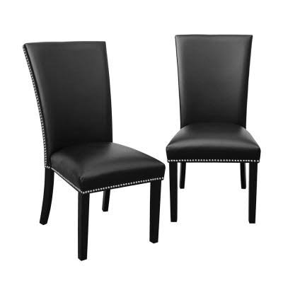 Steve Silver Camila Black Dining Chair - Set of 2