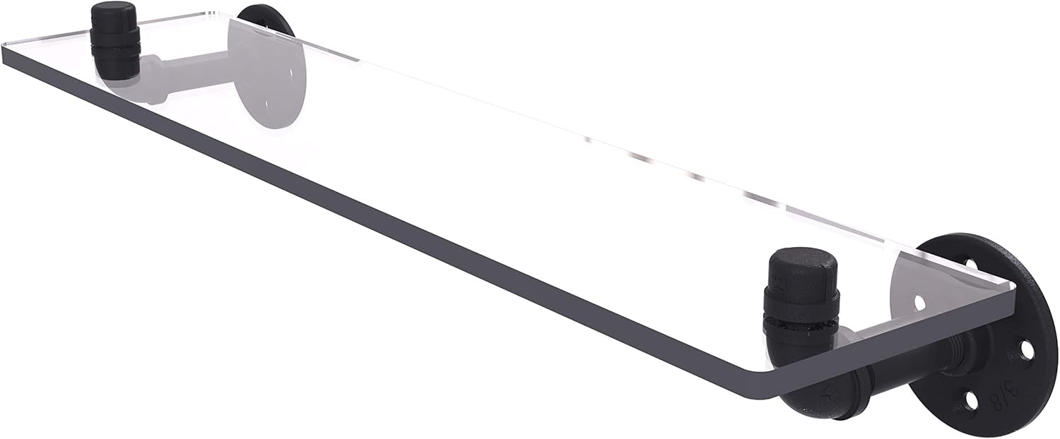 Allied Brass P-400-22-GS Pipeline Collection 22 Inch Glass Shelf, 22