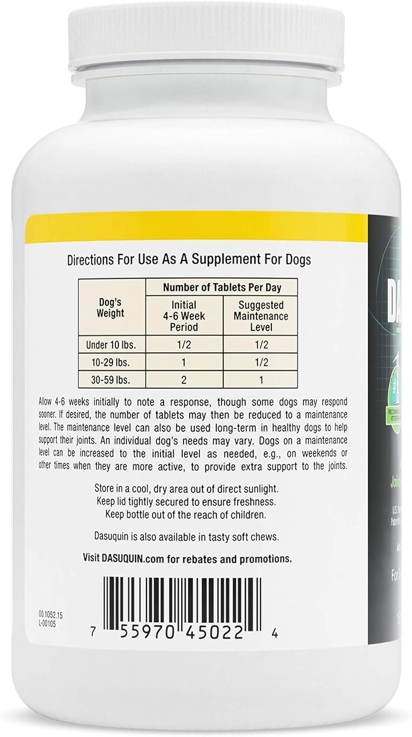Nutramax Dasuquin with MSM Chewables, Small/Medium Dog, 150 Count Pack of 2