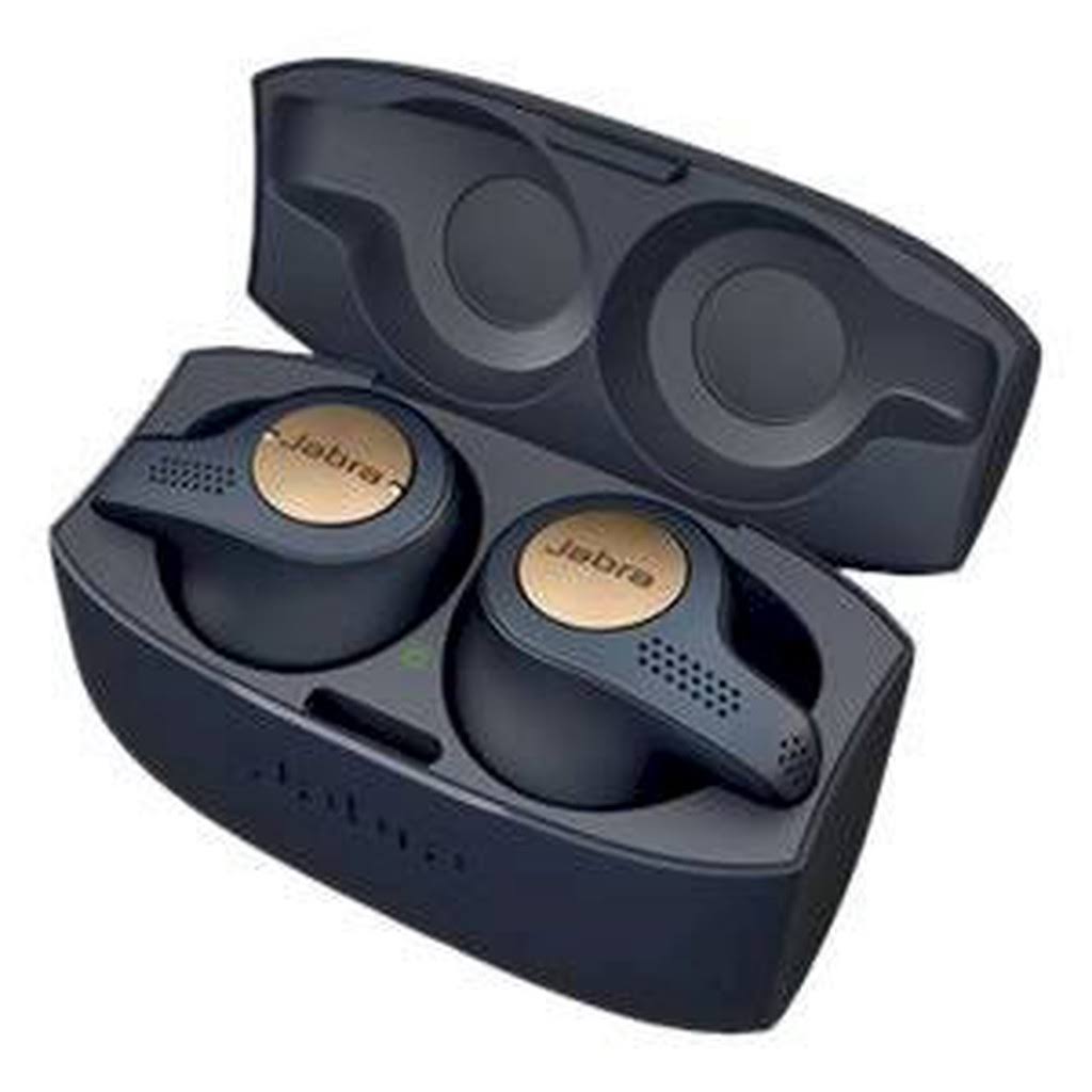Jabra Elite Active 65t - True wireless earphones with mic - in-ear - Bluetooth - blue/copper