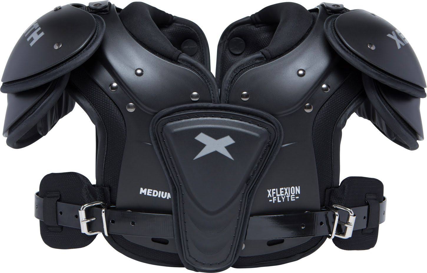Xenith Youth Flyte Football Shoulder Pads, Kids, Large, Black