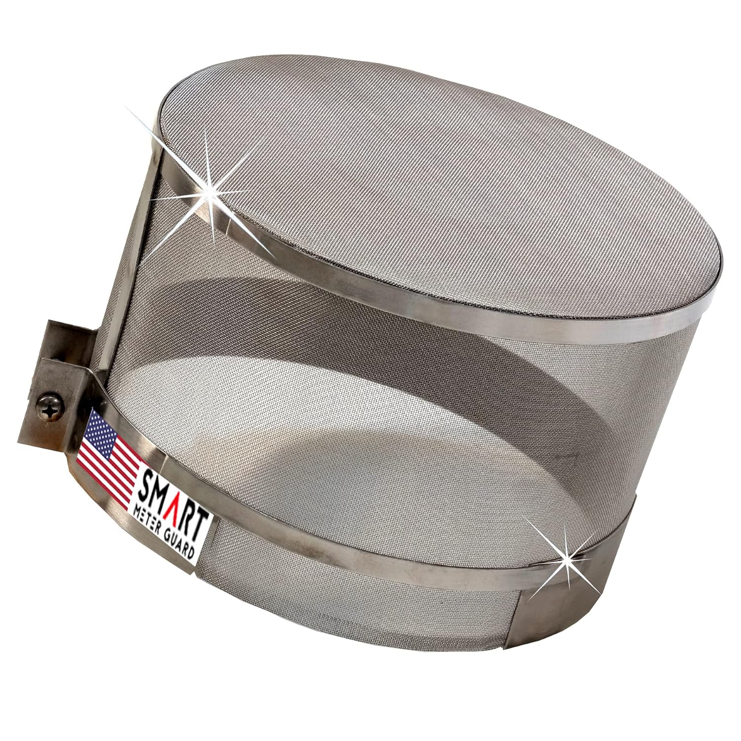 Smart Meter Guard EMF Shield Cover Blocks 5G - (Made in The USA, Guaranteed to Block The Most EMF. Invented by us not The Counterfeit Chinese Copies Smart Meter Cover/Tachmeter That leaks EMF) Pack of 2