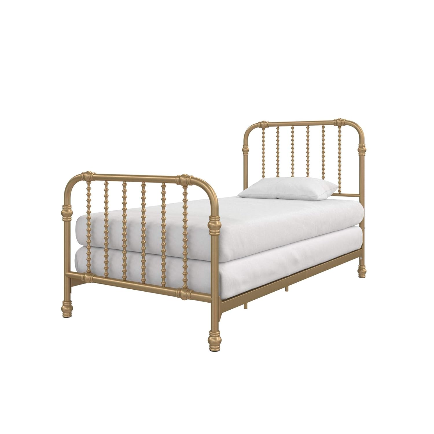 Little Seeds Monarch Hill Wren Metal Bed Twin, Black