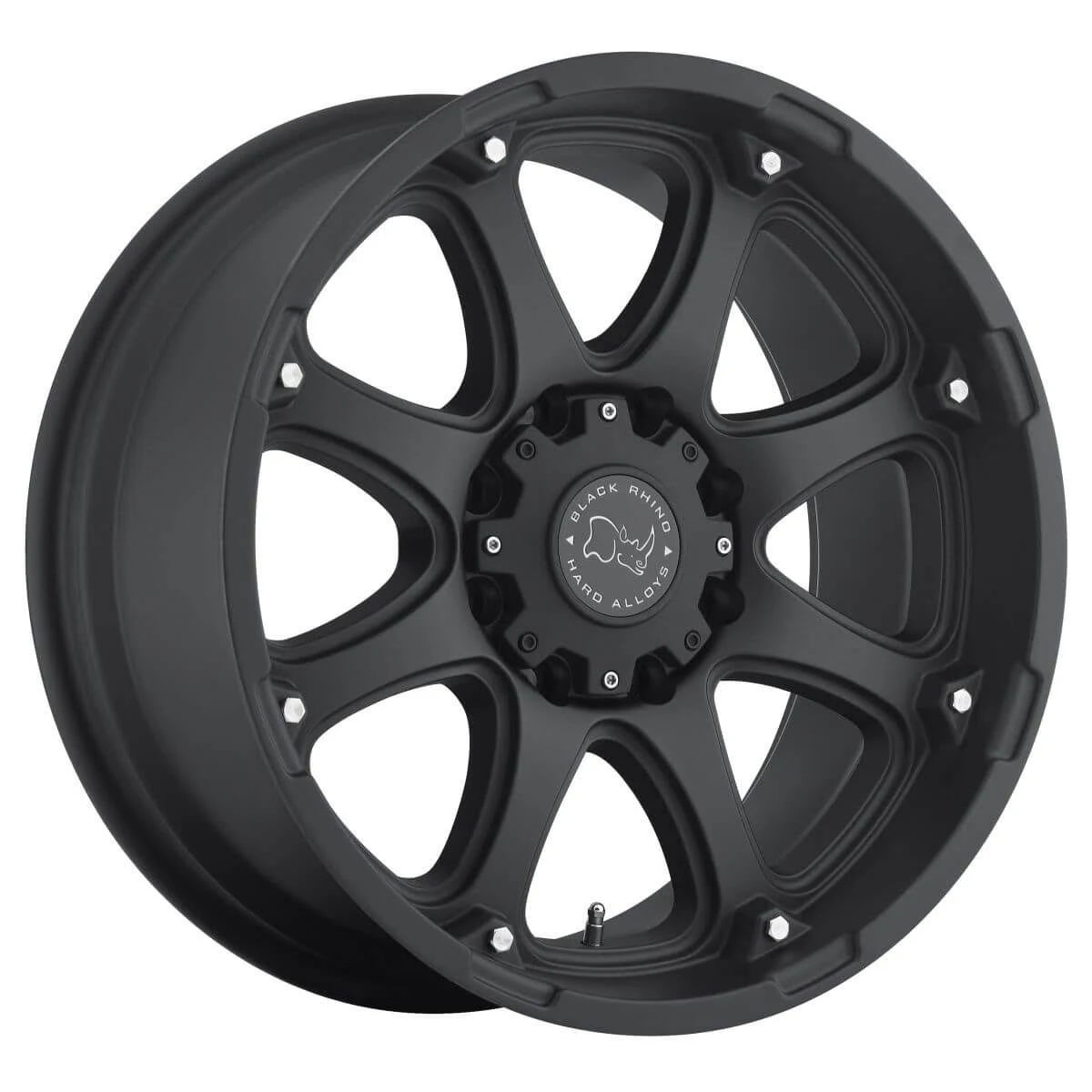 Black Rhino Glamis, 18x9 Wheel with 8x170 Bolt Pattern - Matte Black