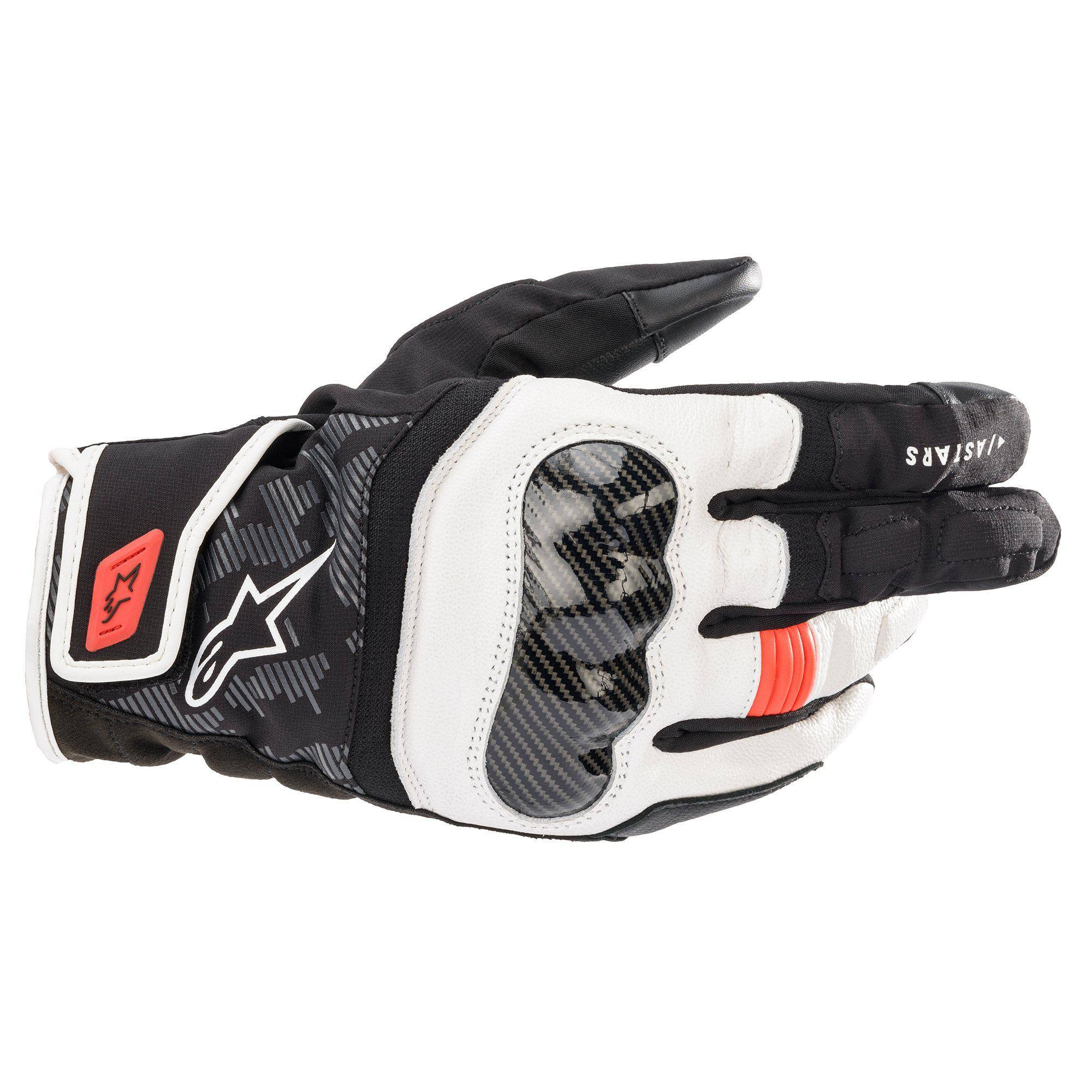 Alpinestars SMX Z Drystar Gloves - Black/White/Red - Large