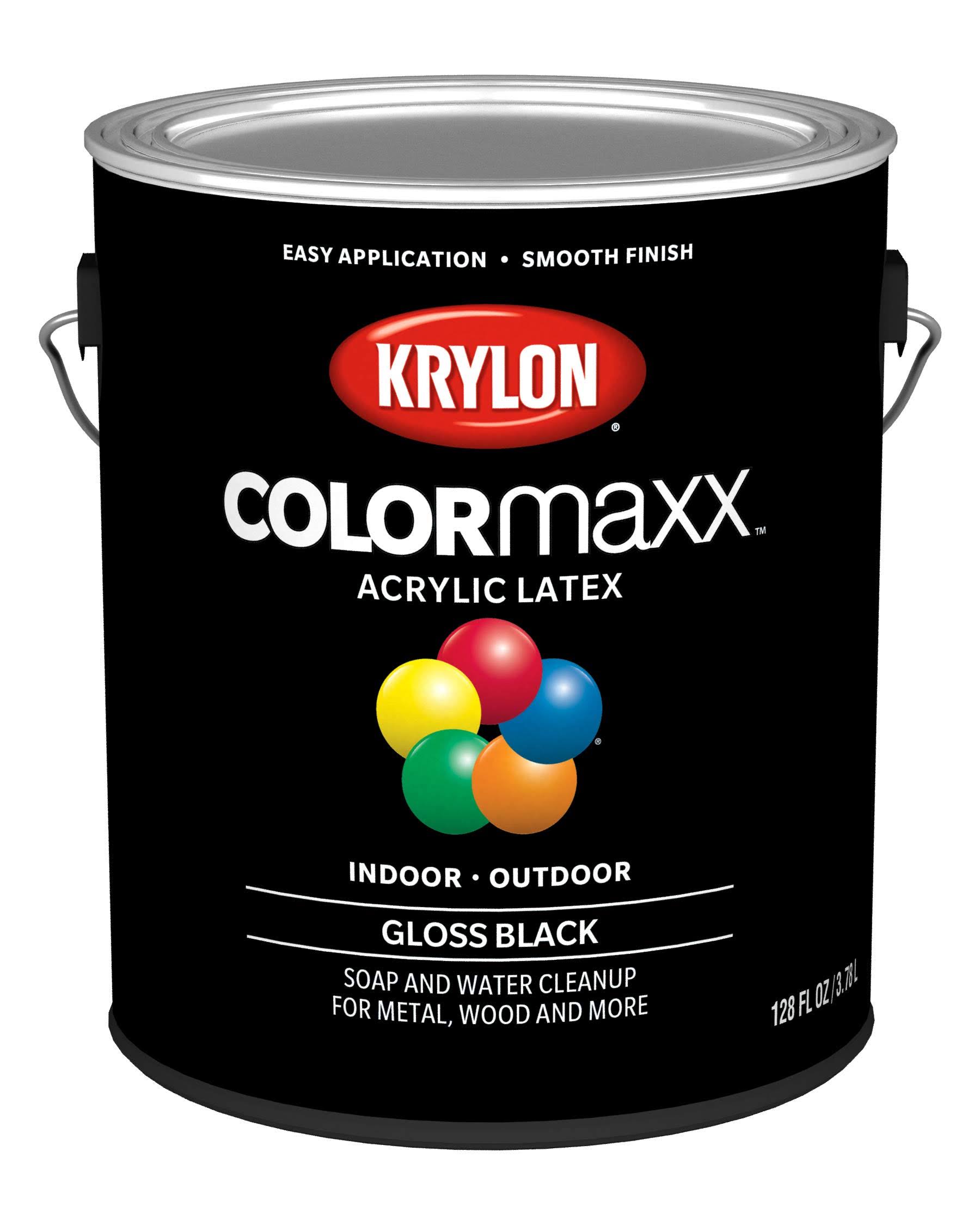 Krylon K05648007 5648 1G GL Black Paint