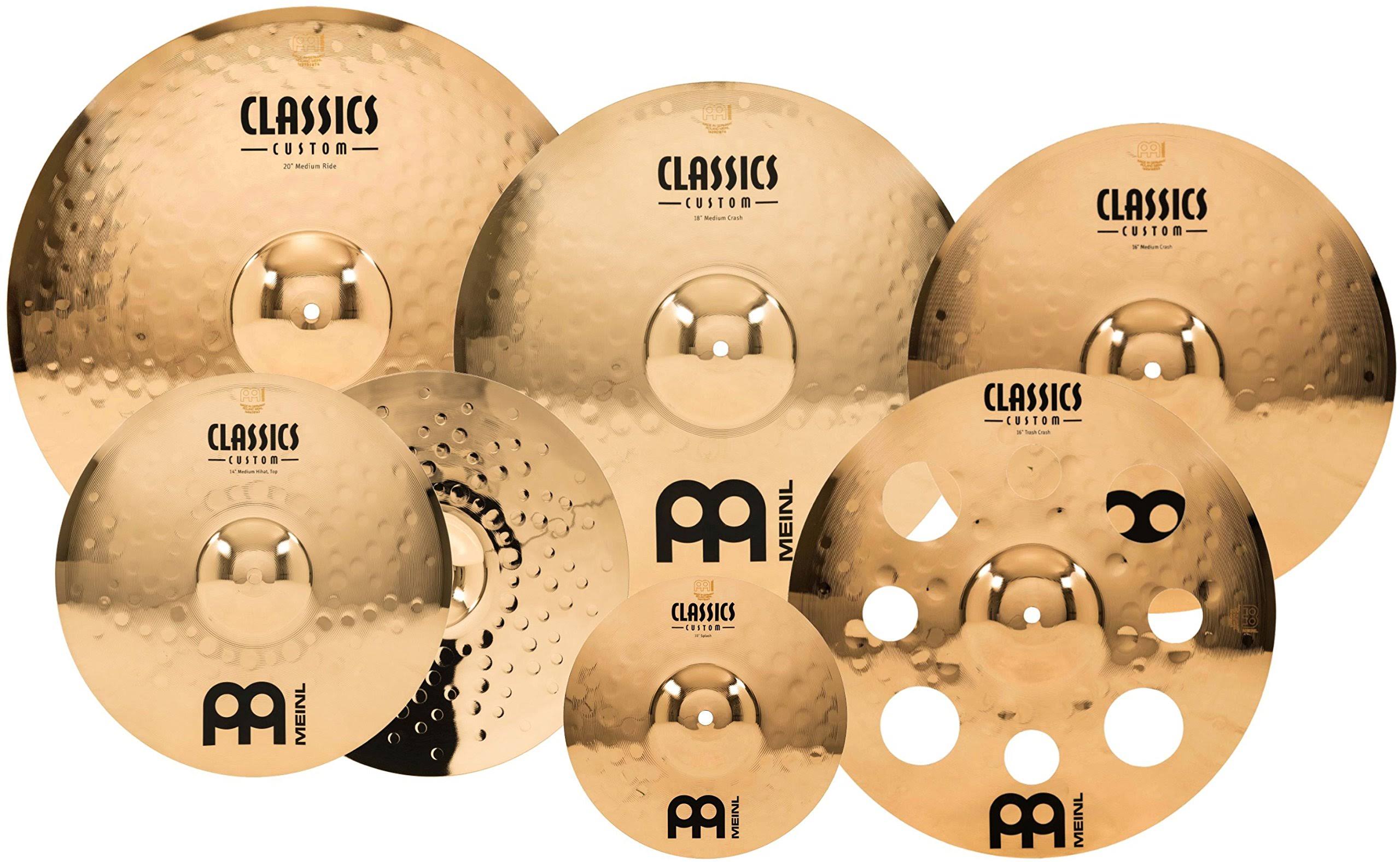 Meinl Classics Custom Double Bonus Pack Cymbal Box Set with D1990322