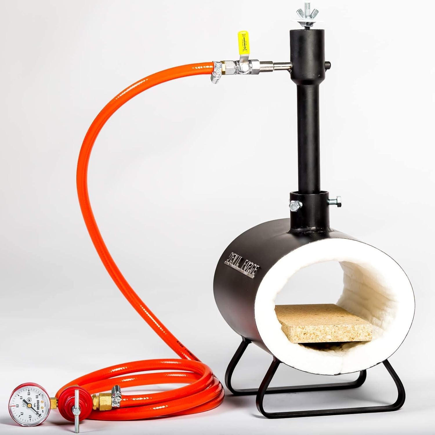 Gas Propane Forge - DFSW | with 1 DFP (80,000 BTU) Burner | Knife Making Farrier Blacksmith