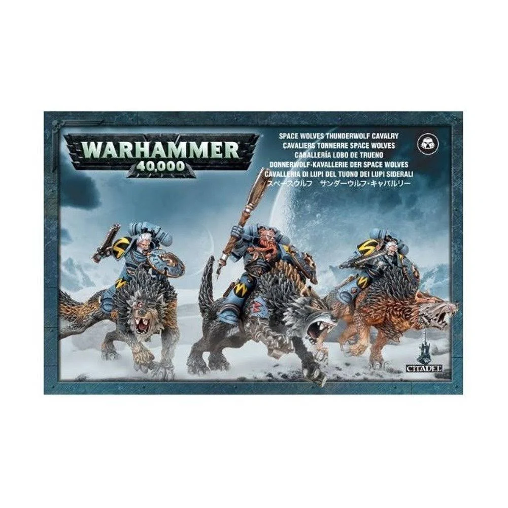 Warhammer 40K Space Wolves Thunderwolf Cavalry