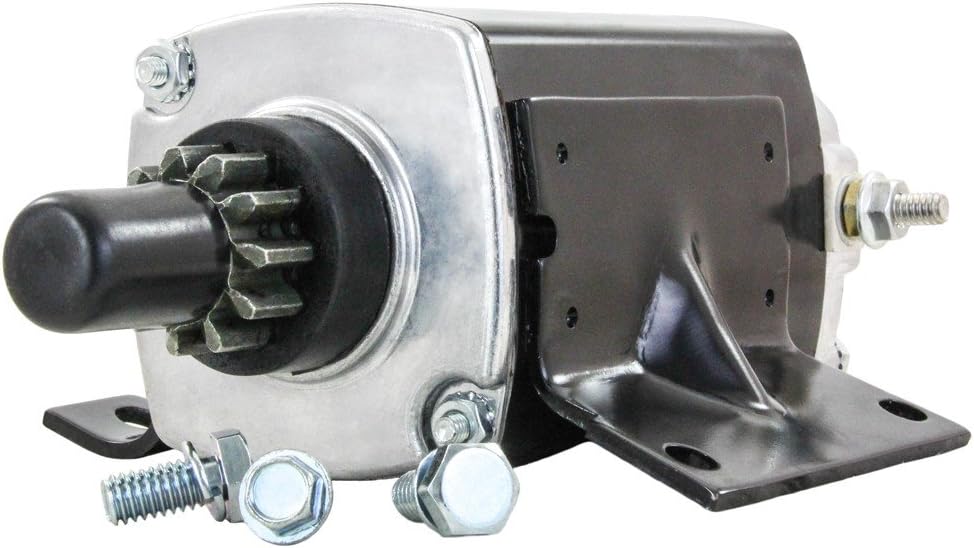 Rareelectrical NEW STARTER COMPATIBLE WITH MASSEY FERGUSON TRACTOR FARM MF-10 MF-12 D59581 AM32393