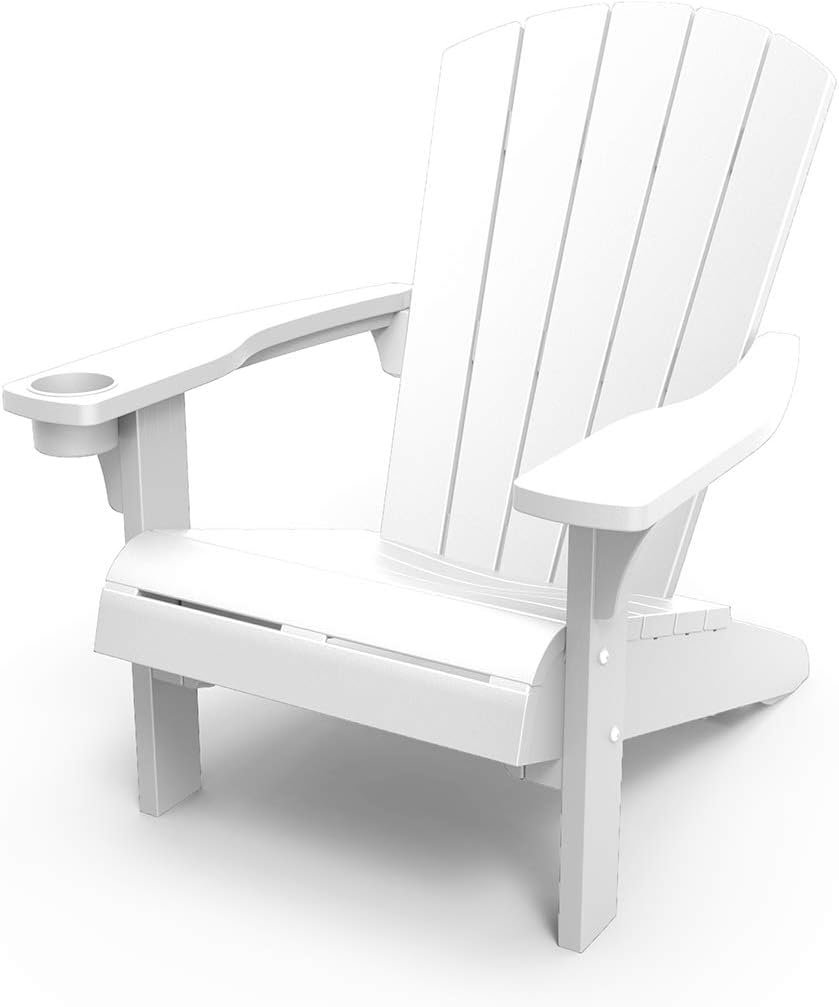 Keter Adirondack Chair Seating, White