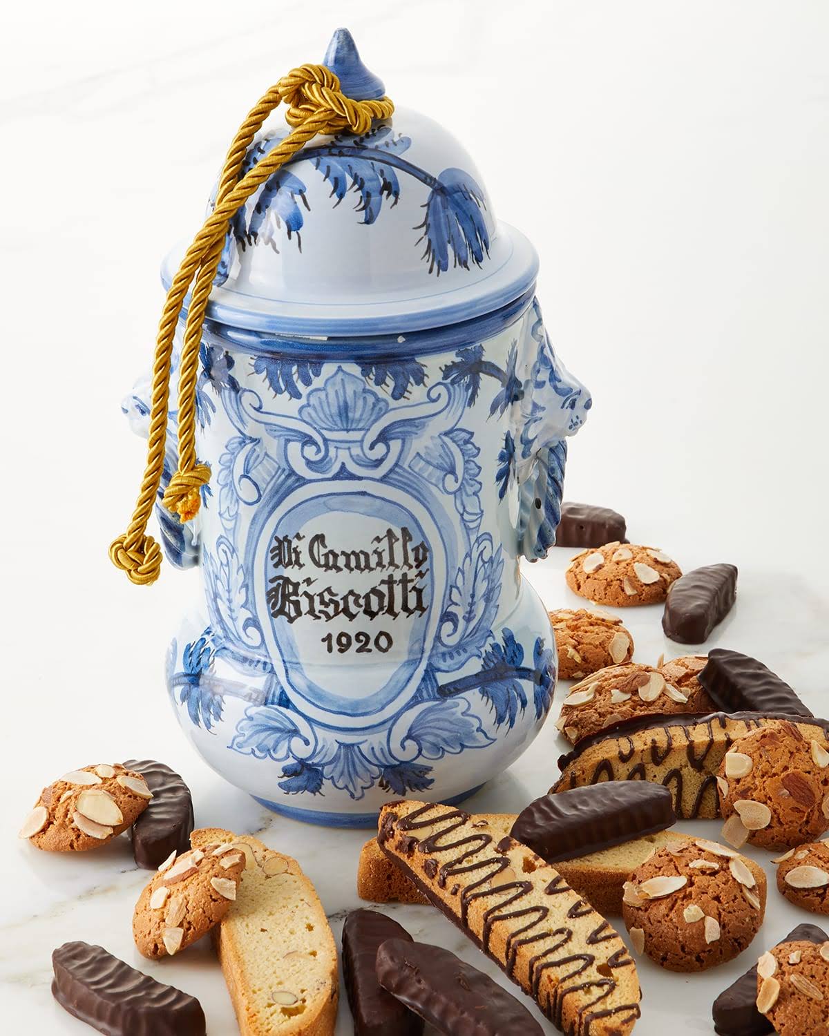 Dicamillo Baking Co Il Bartattolo Del Farmacista Biscotti Jar, 13 oz., Food Delivery Gifts Desserts