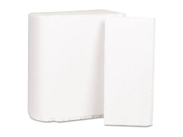 Georgia Pacific Acclaim Dinner Napkins, 1-Ply, White, 15 x 17, 200/Pack, 16 Pack/Carton