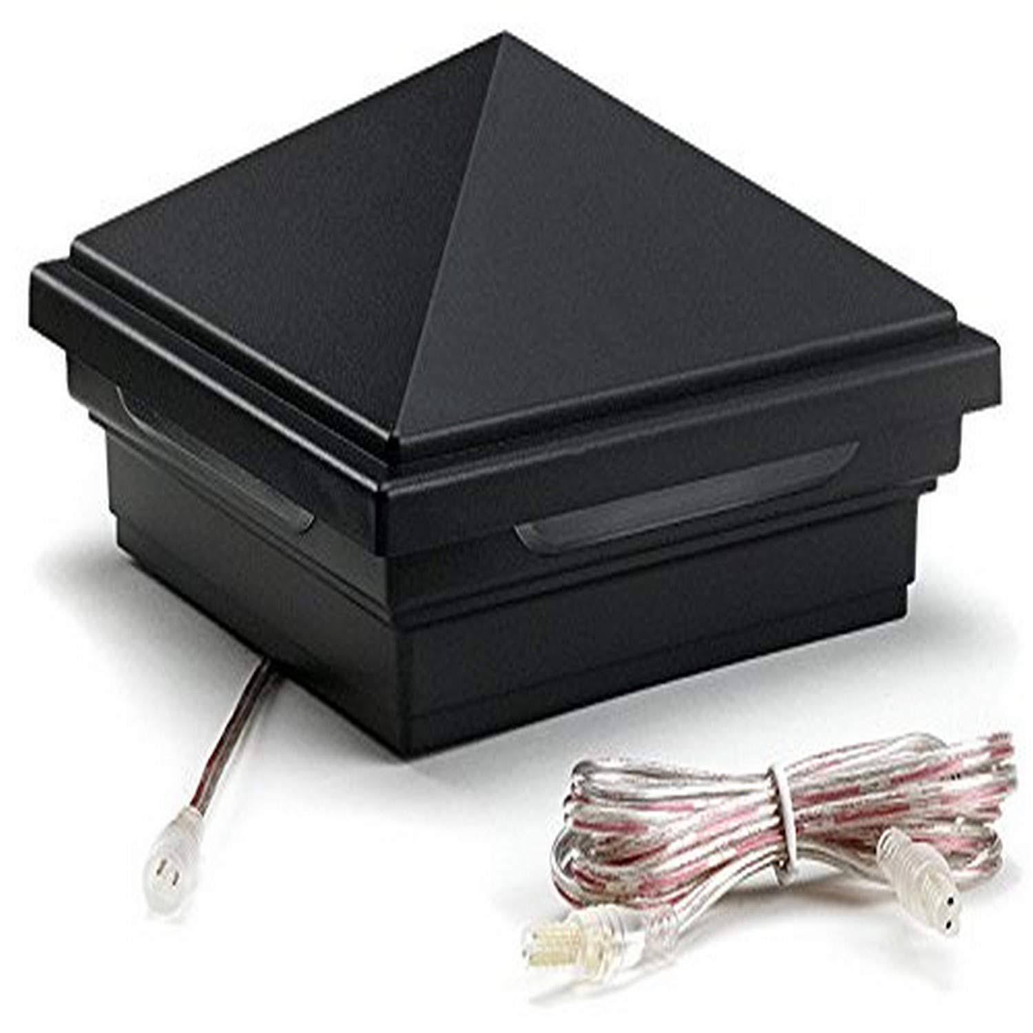 Trex Pyramid Post Cap Light - Charcoal Black