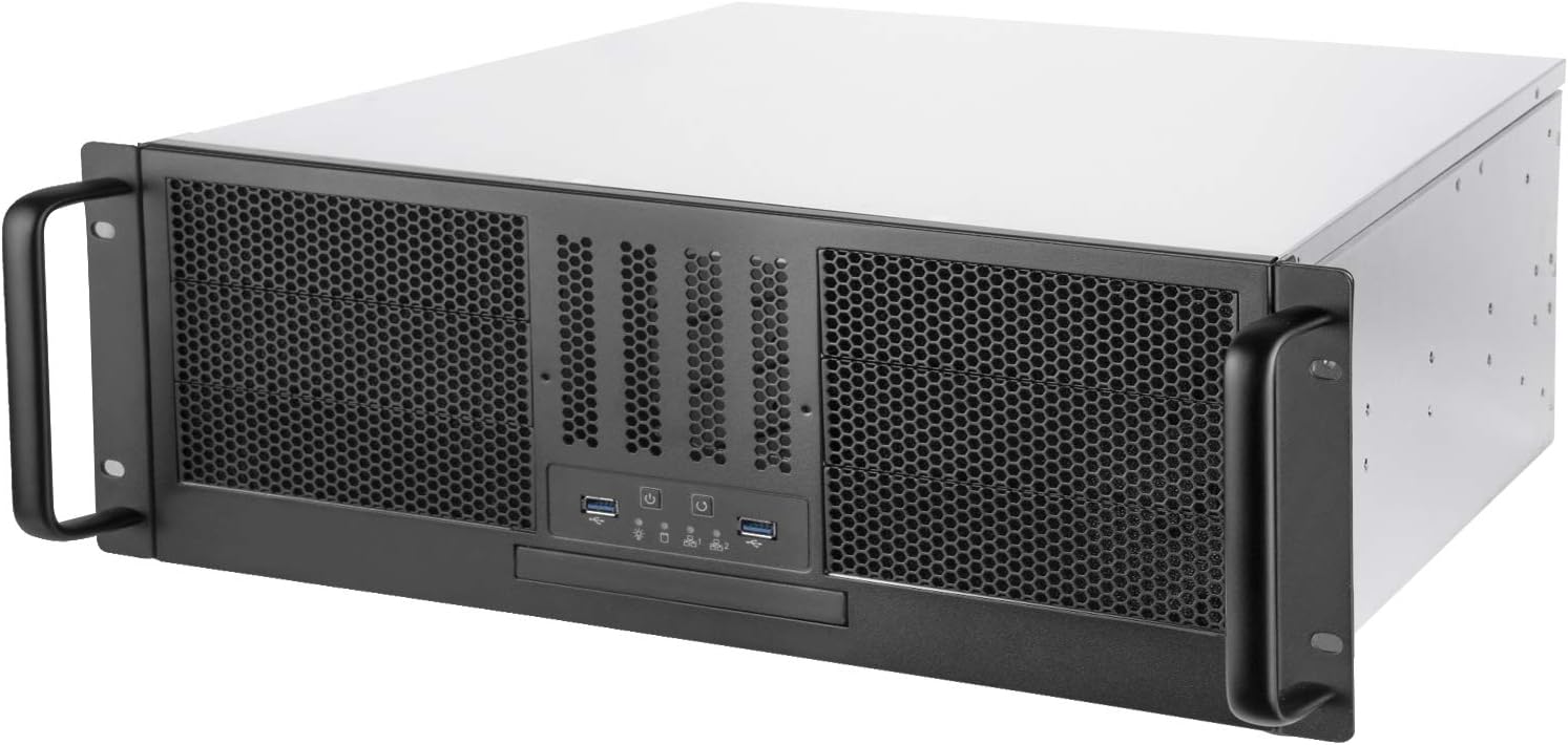 SilverStone Technology RM41-506 4U Rackmount Server Case with 5.25