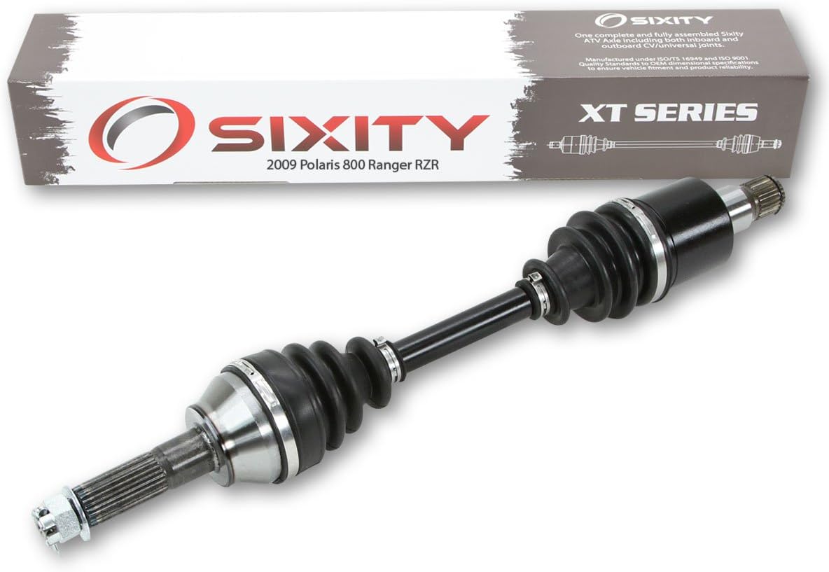 Sixity 2009 for Polaris 800 Ranger RZR 4X4 Rear Right Axles XT Back Passenger R09VH76 EFI Complete Side