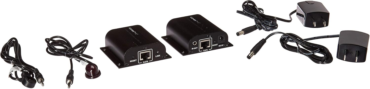 Kanex Pro HDMI Extender Cat6 Video Converter , (EXT-HD60M),Black