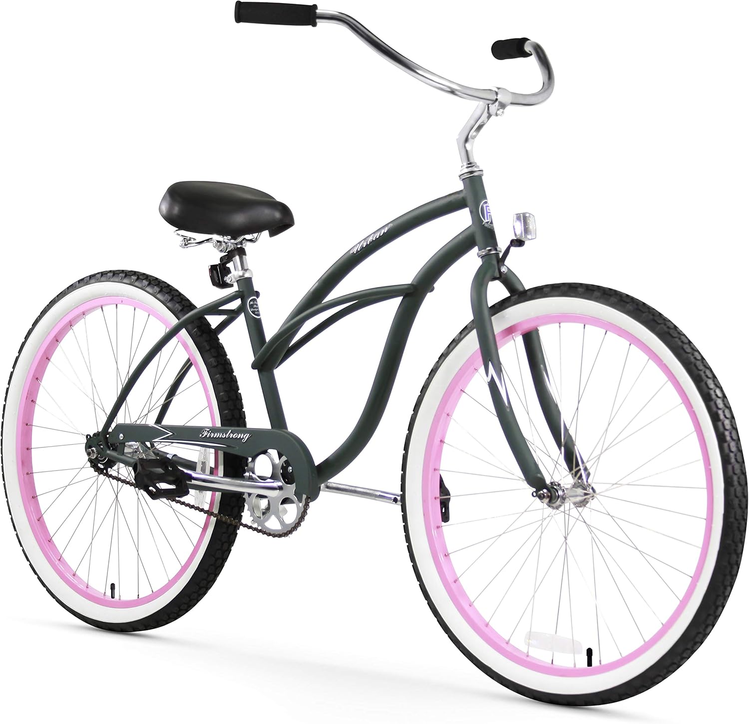 Firmstrong Urban Lady Beach Cruiser Bicycle (24-Inch, 26-Inch, and eBike)
