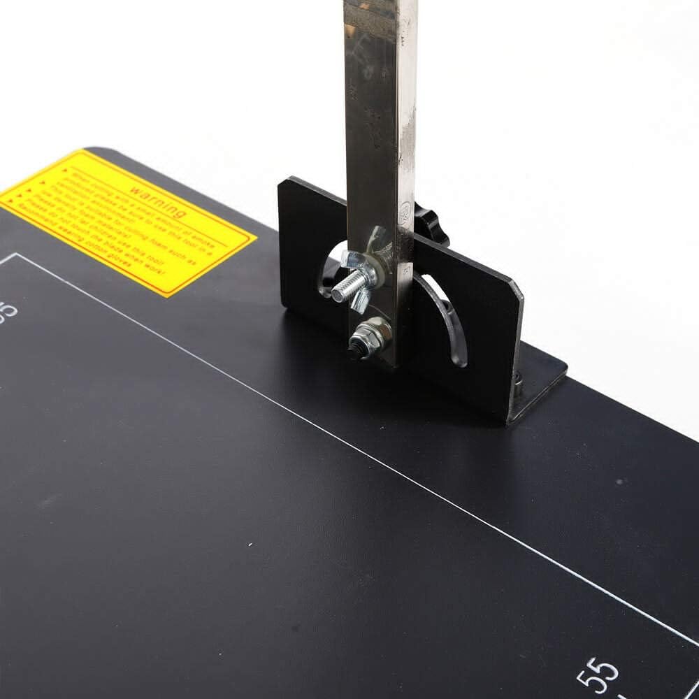 Hot Wire Foam Cutter Cutting Machine Fireproof Density Board Styrofoam Sponge Cutter Working Stand Table DIY Tool AC 110V 30W with Cutting Wire USA Stock(31