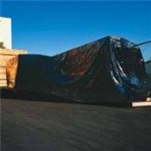 The Packaging Wholesalers 16 x 100' 6 Mil Heavy-Duty Black Poly Sheeting (CF616B)