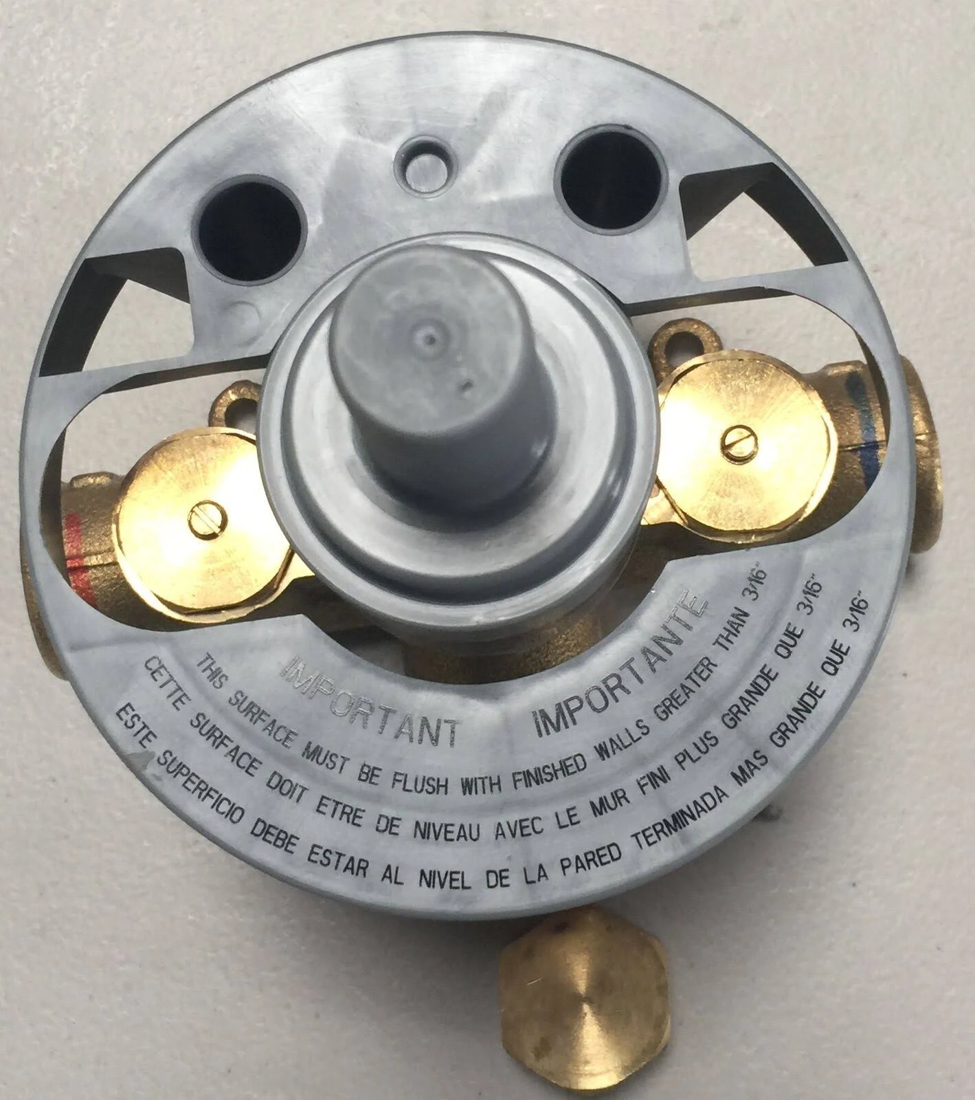 Moen S936 ExactTemp 3/4x22 Thermostatic Valve with Stops