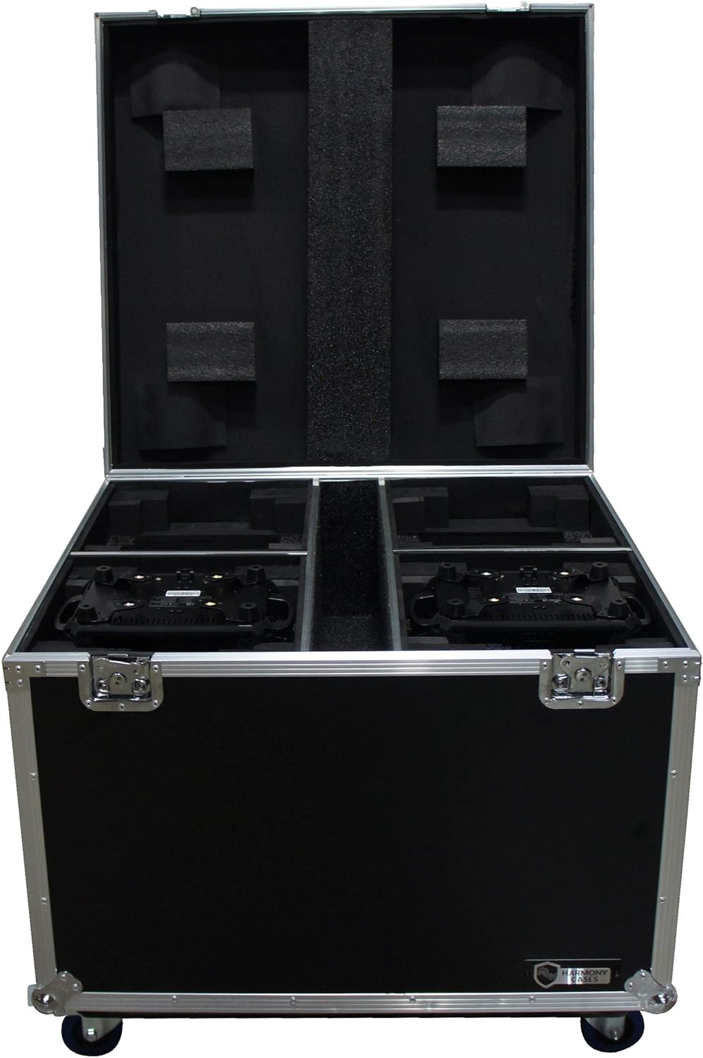 Harmony HC4CH140SR Lighting Quad Space Medium Moving Head Light Flight Case New