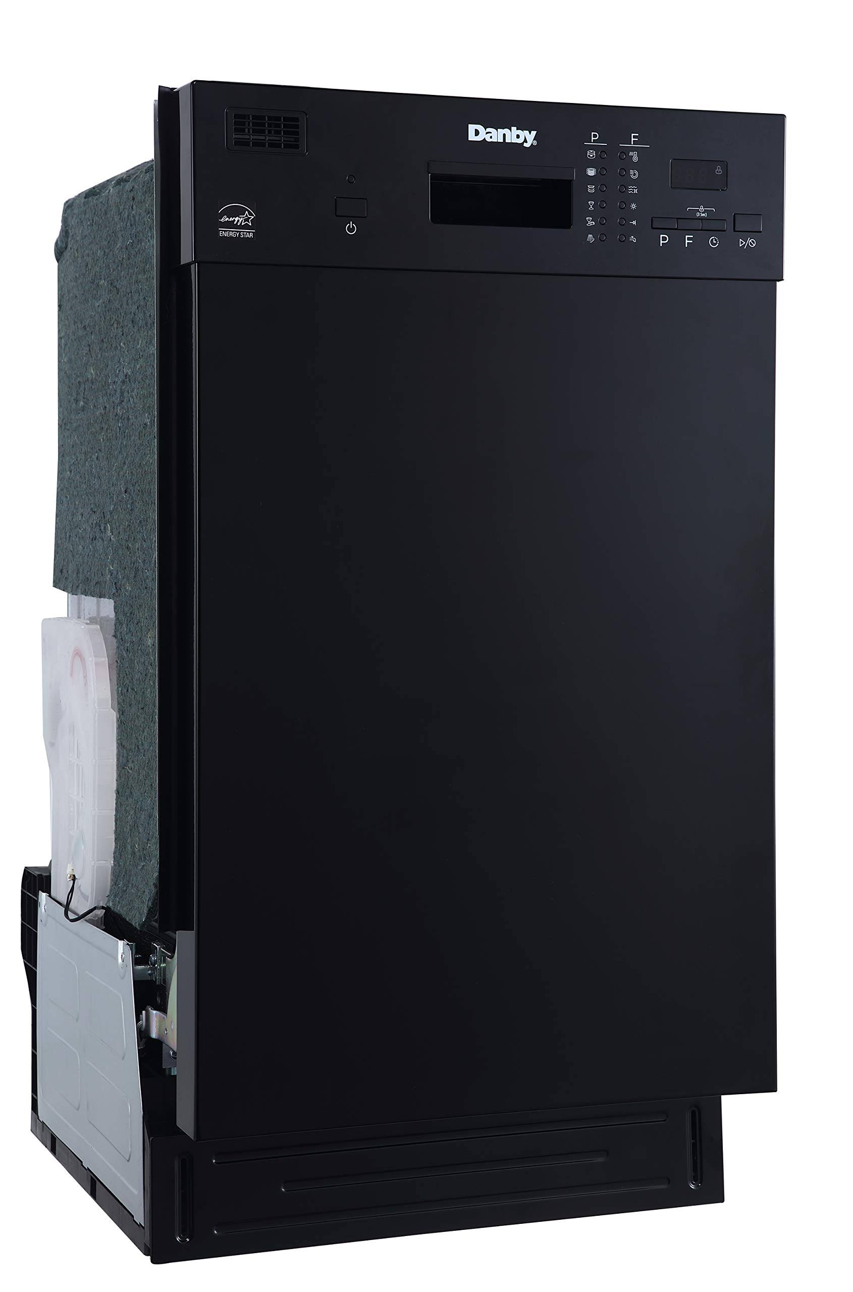 Danby DDW1804EB 17.7x22 Built-in Dishwasher - Black