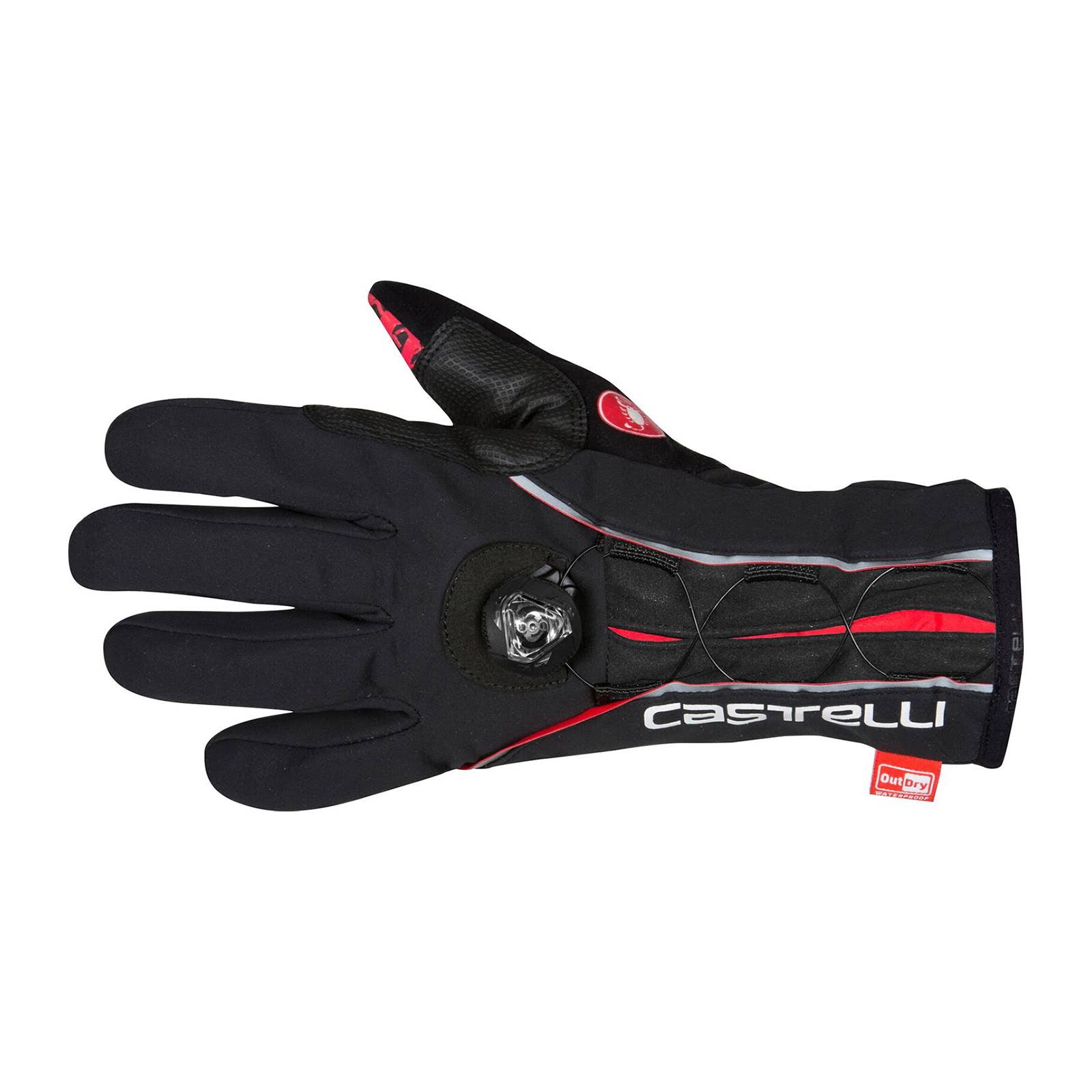 Castelli Boa Glove - Black/Red - S