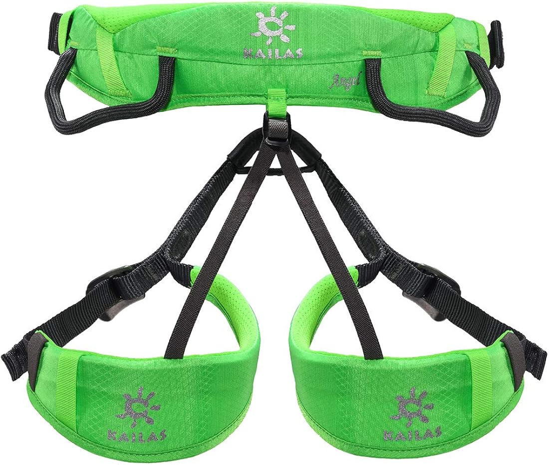 KAILAS Children's Safety Harness Adjustable Lightweight Padded for Rock Climbing Pack of 2