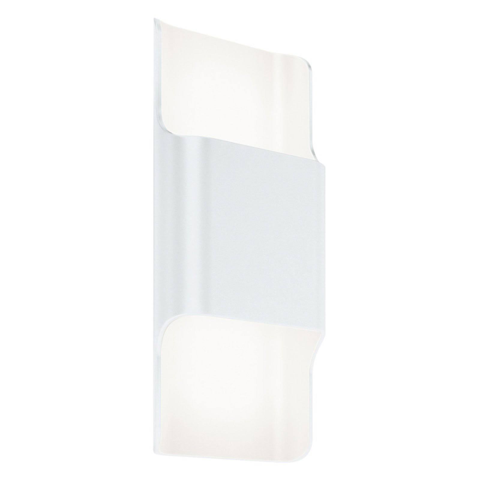 DALS Lighting LED Wall Pack 12W Wall Sconce, White - LEDWALL-E-WH