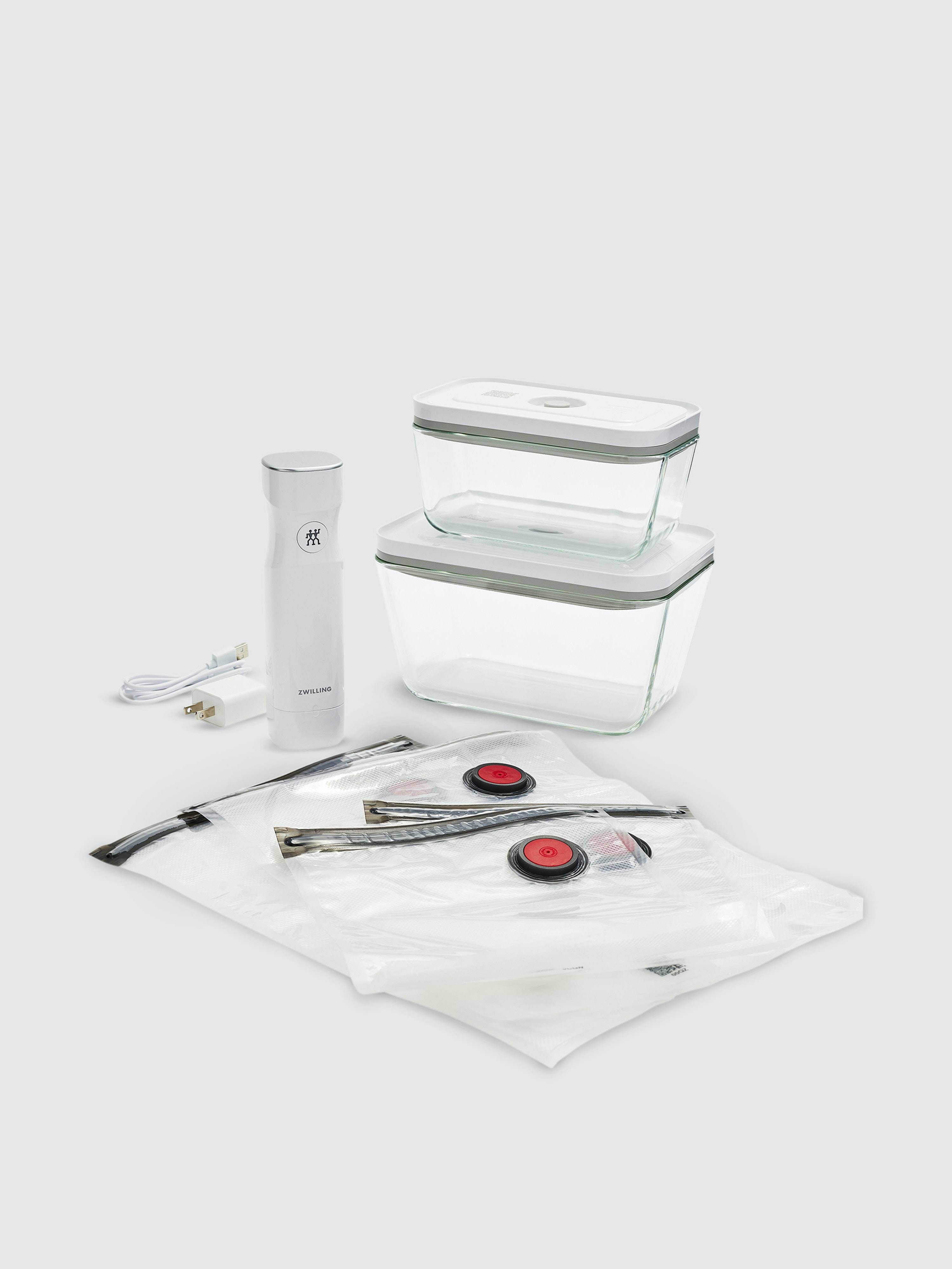 Zwilling Fresh u0026 Save 7-pc Glass Vacuum Starter Set