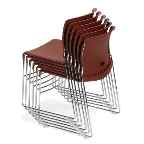 Ofm Stack Chair with Plastic Seat u0026 Back - 320-P0