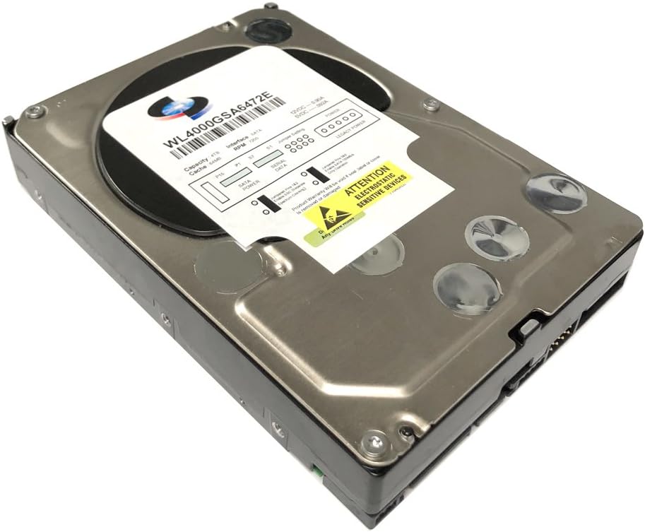 WL 4TB 7200RPM 64MB Cache SATA 6.0Gb/s (Enterprise Grade) 3.5